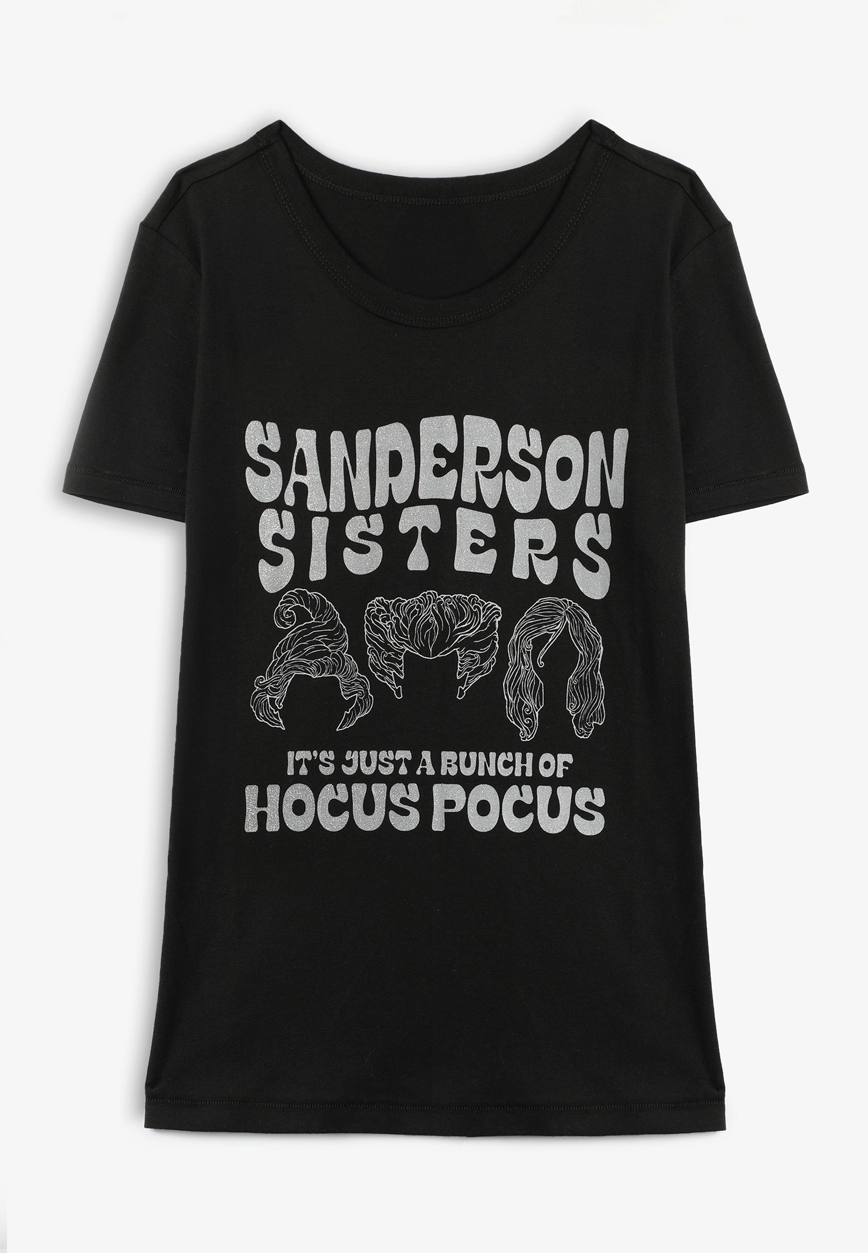 Hocus Pocus Classic Fit Graphic Tee, BLACK, large