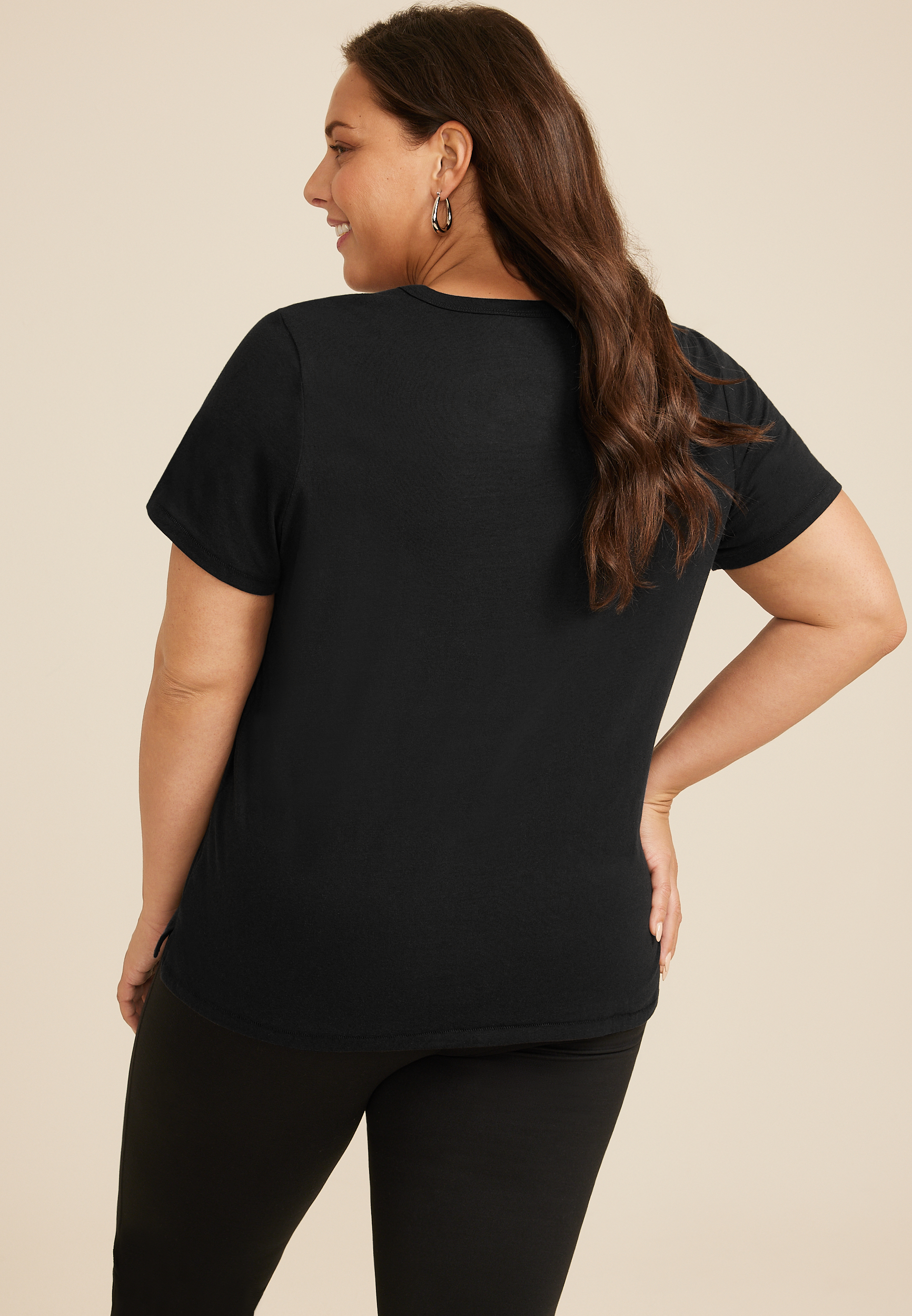 Plus Size Hocus Pocus Classic Fit Graphic Tee, C106, large