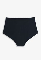 Simply Comfy Cotton High Waist Brief Panty, BLUE JASMINE, small