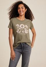 Autumnology Classic Fit Graphic Tee, OLIVE, small