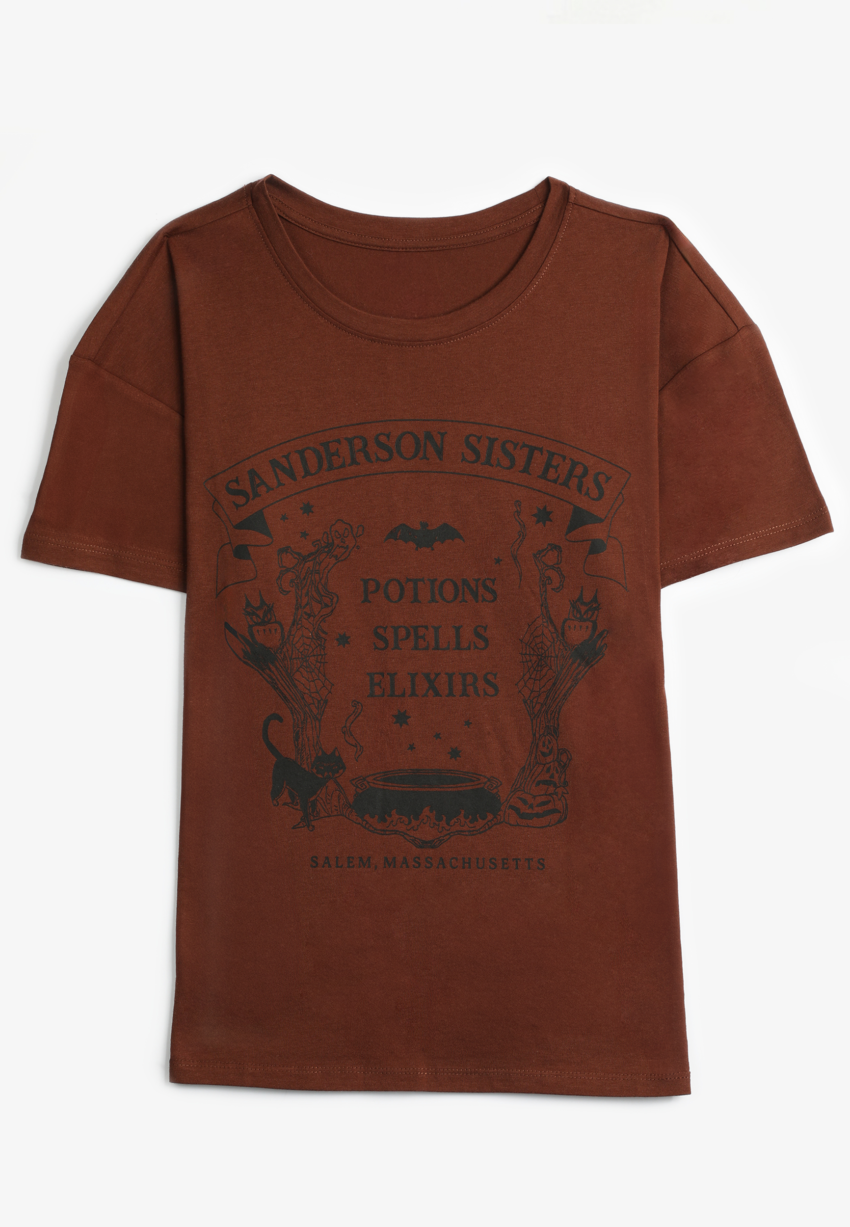 Sanderson Sisters Relaxed Fit Graphic Tee, C4835, large