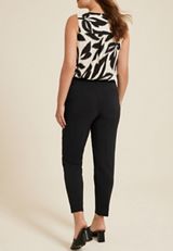 Idealist High Rise Tapered Pant, BLACK, small