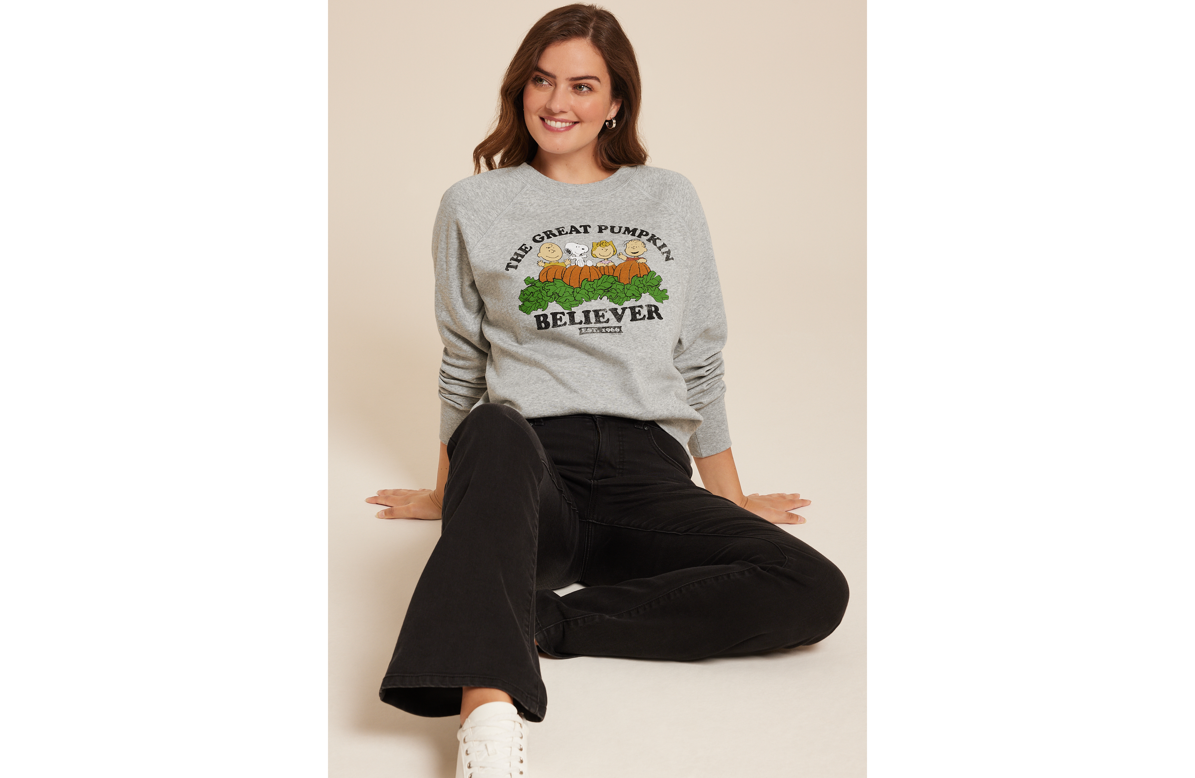 Peanuts The Great Pumpkin Believer Relaxed Fit Sweatshirt