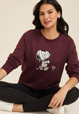 Snoopy Halloween Mummy Relaxed Fit Sweatshirt, C9735, small