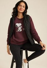 Snoopy Halloween Mummy Relaxed Fit Sweatshirt, C9735, small
