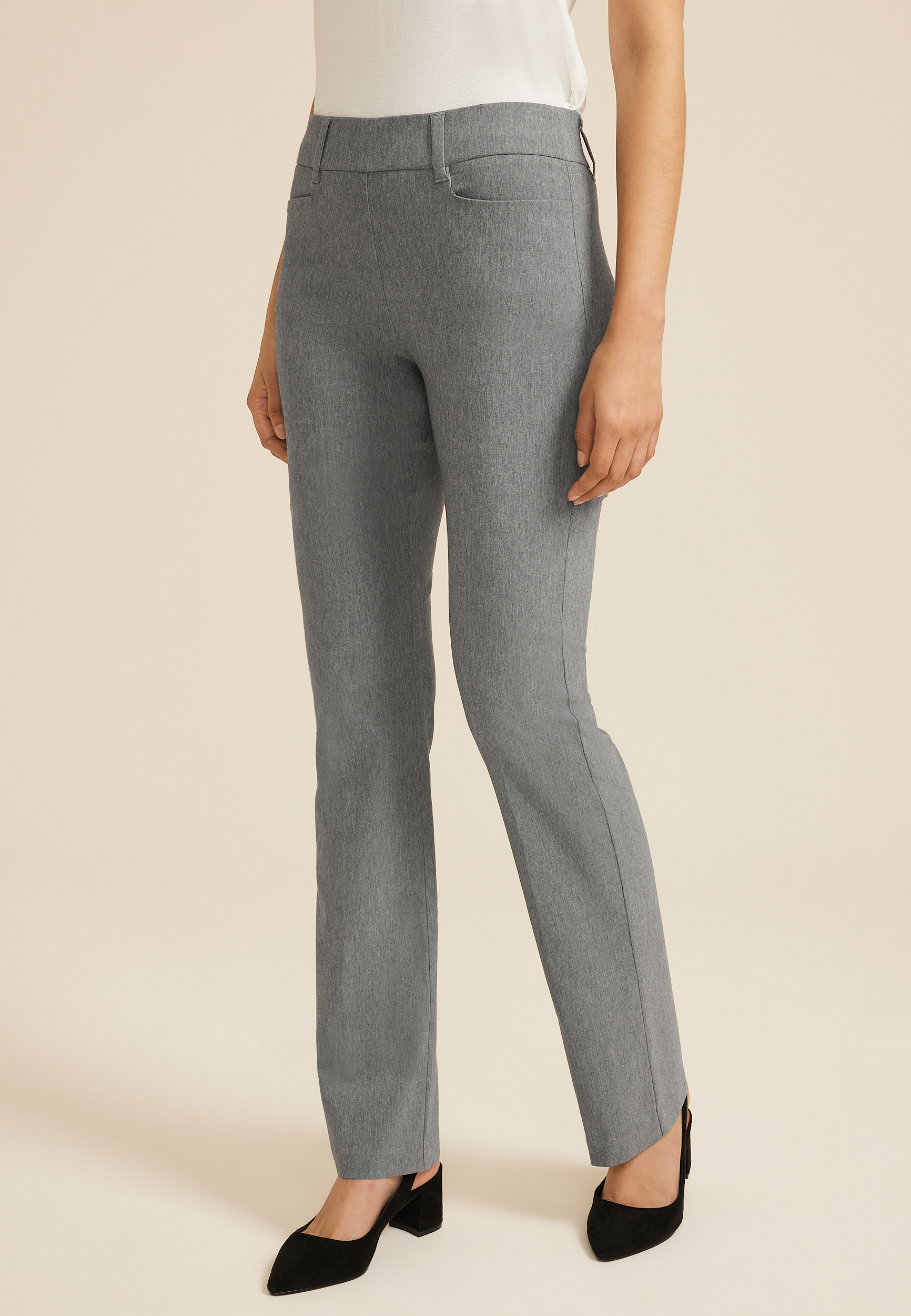 Bengaline Mid Rise Bootcut Pant