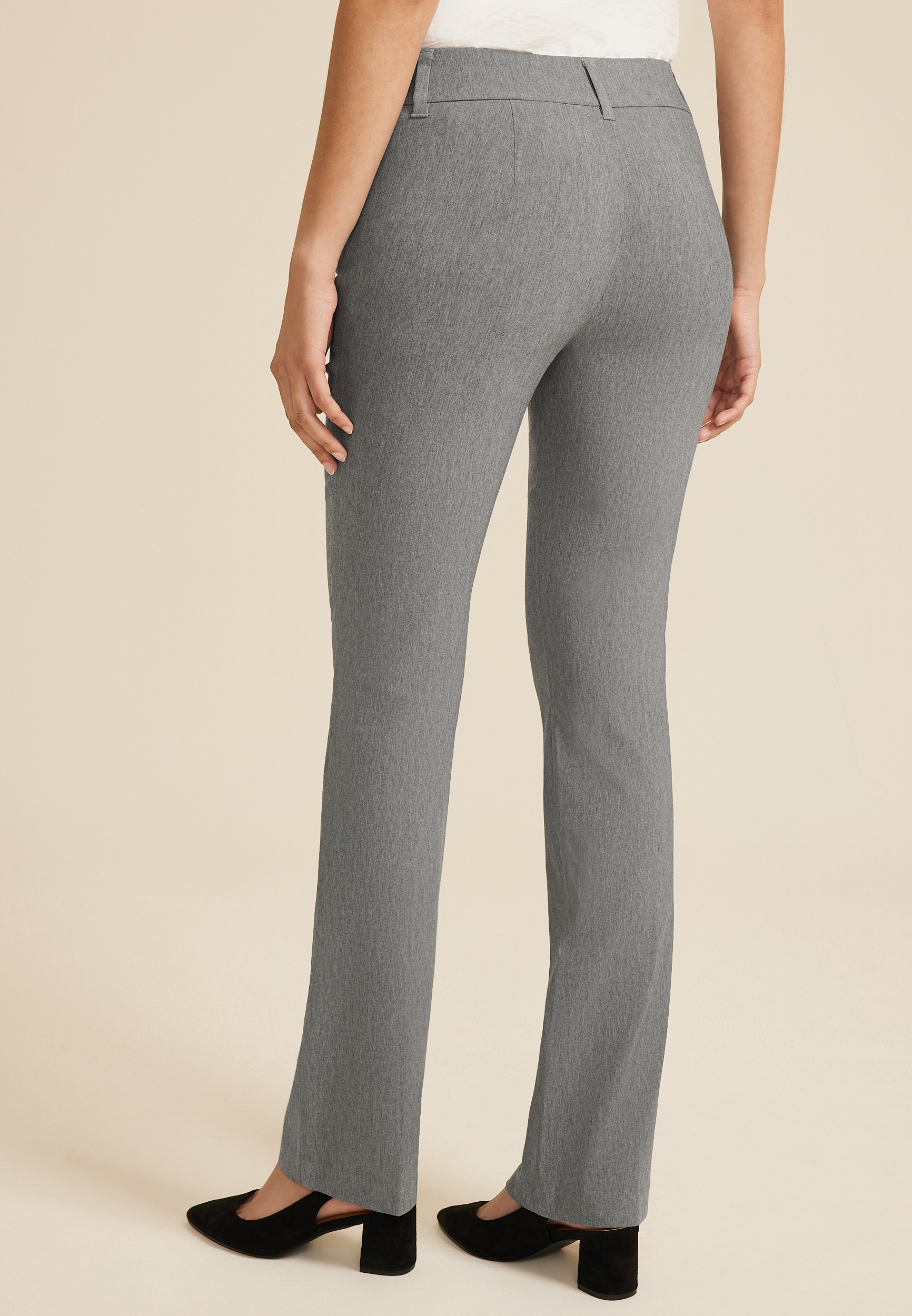 Bengaline Mid Rise Bootcut Pant, C3042, large