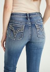 Vigoss&reg; High Rise Straight Jean, C3337, small
