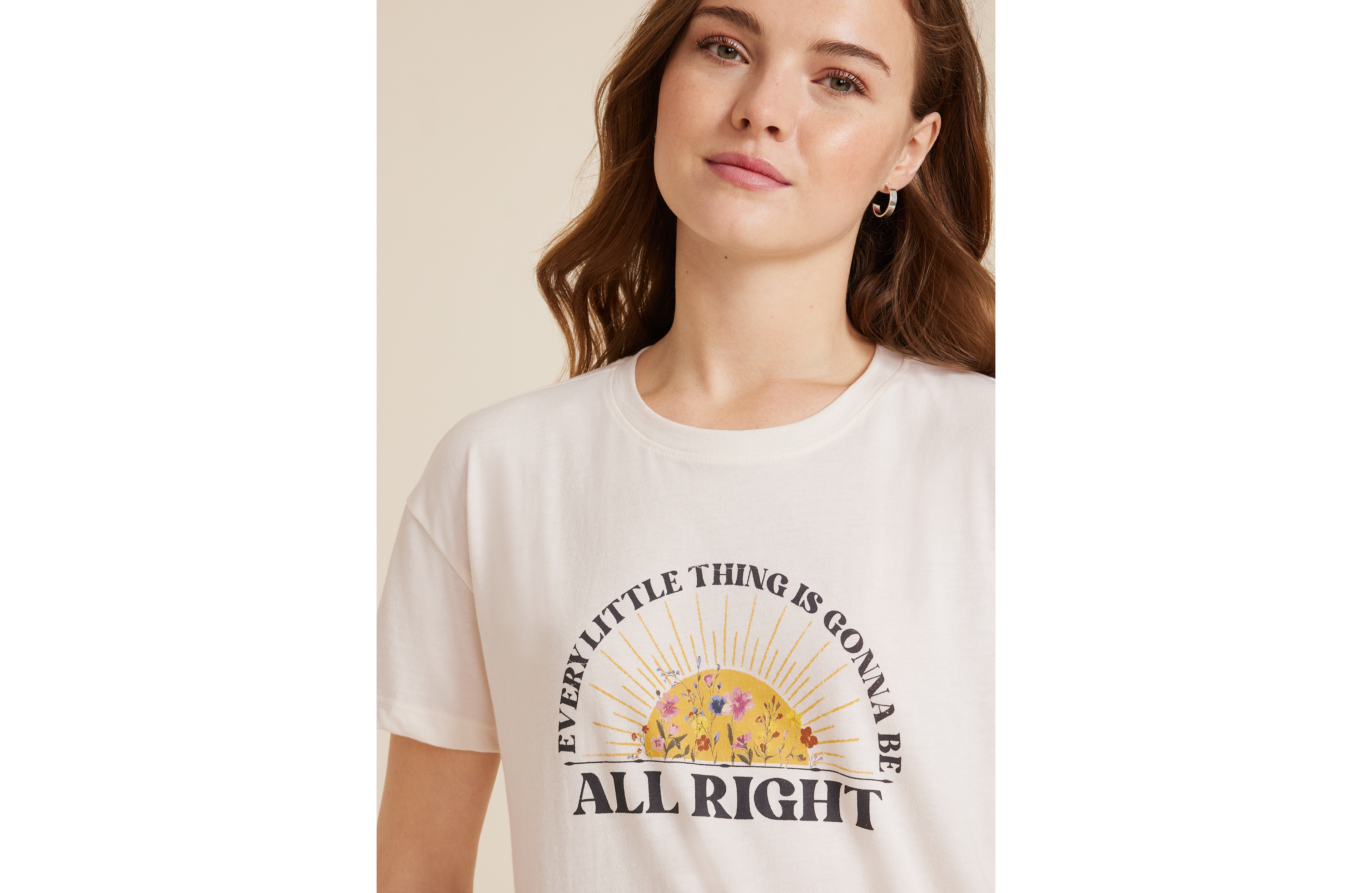 Every Little Thing Is Gonna Be All Right Relaxed Fit Graphic Tee