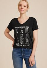 These Boots Are Made For Walkin Classic Fit Graphic Tee, C106, small