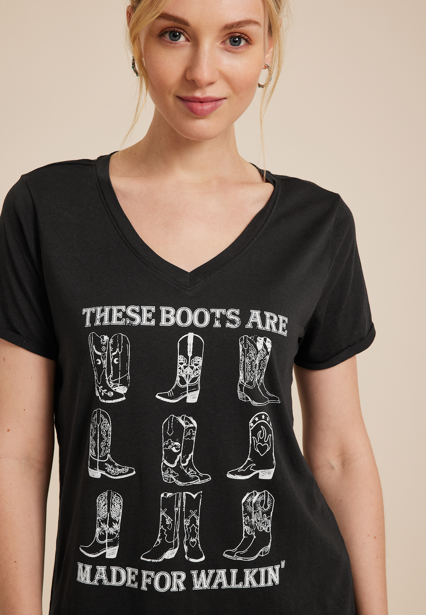 These Boots Are Made For Walkin Classic Fit Graphic Tee, C106, large