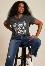 Plus Size Humble And Kind Classic Fit Graphic Tee, C1876, small