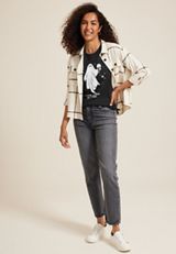 You Scream I Scream Oversized Fit Graphic Tee, C106, small