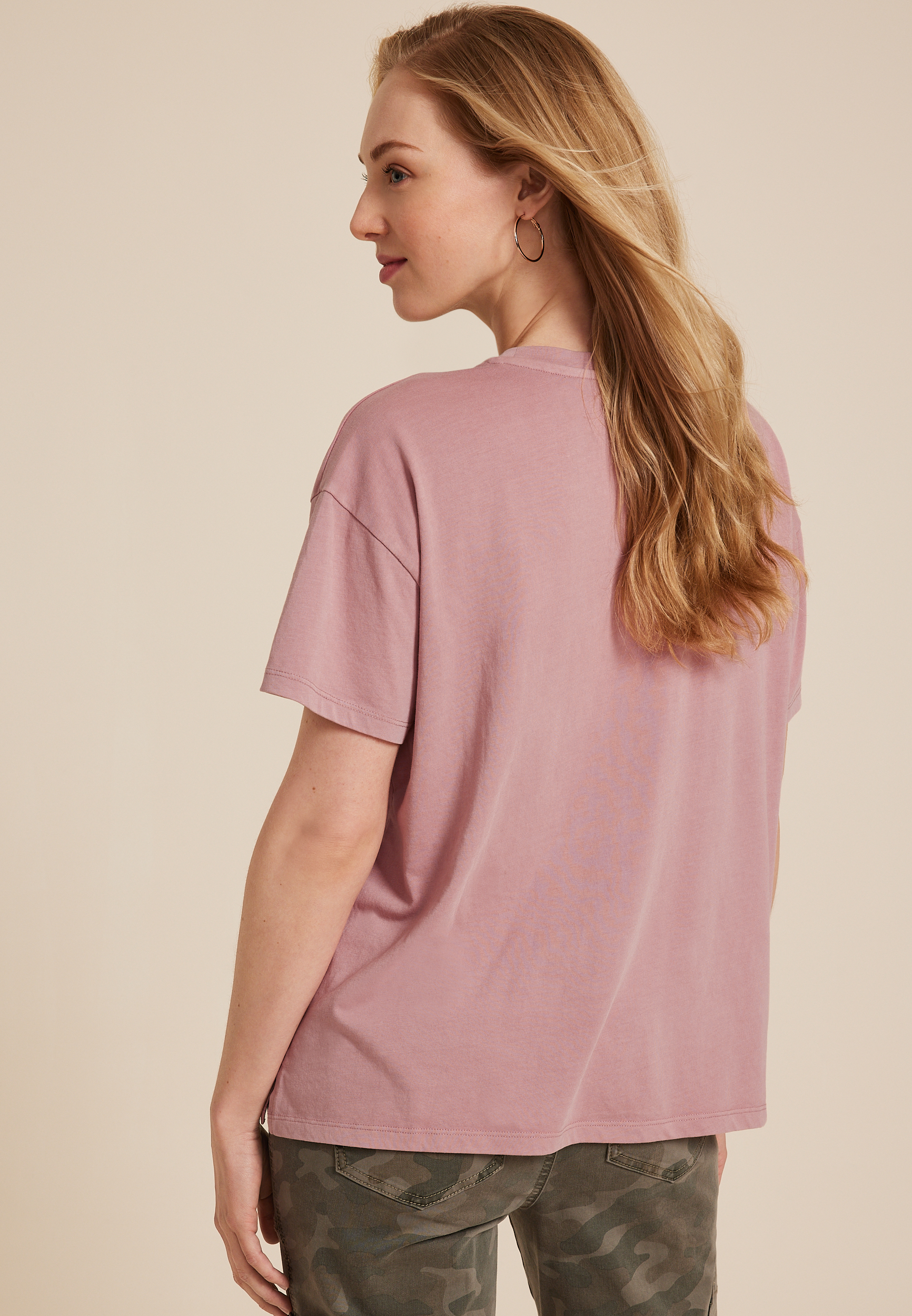 All Peopled Out Relaxed Fit Graphic Tee, C6043, large