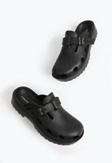 SuperCush Cora Platform Clog, BLACK, small