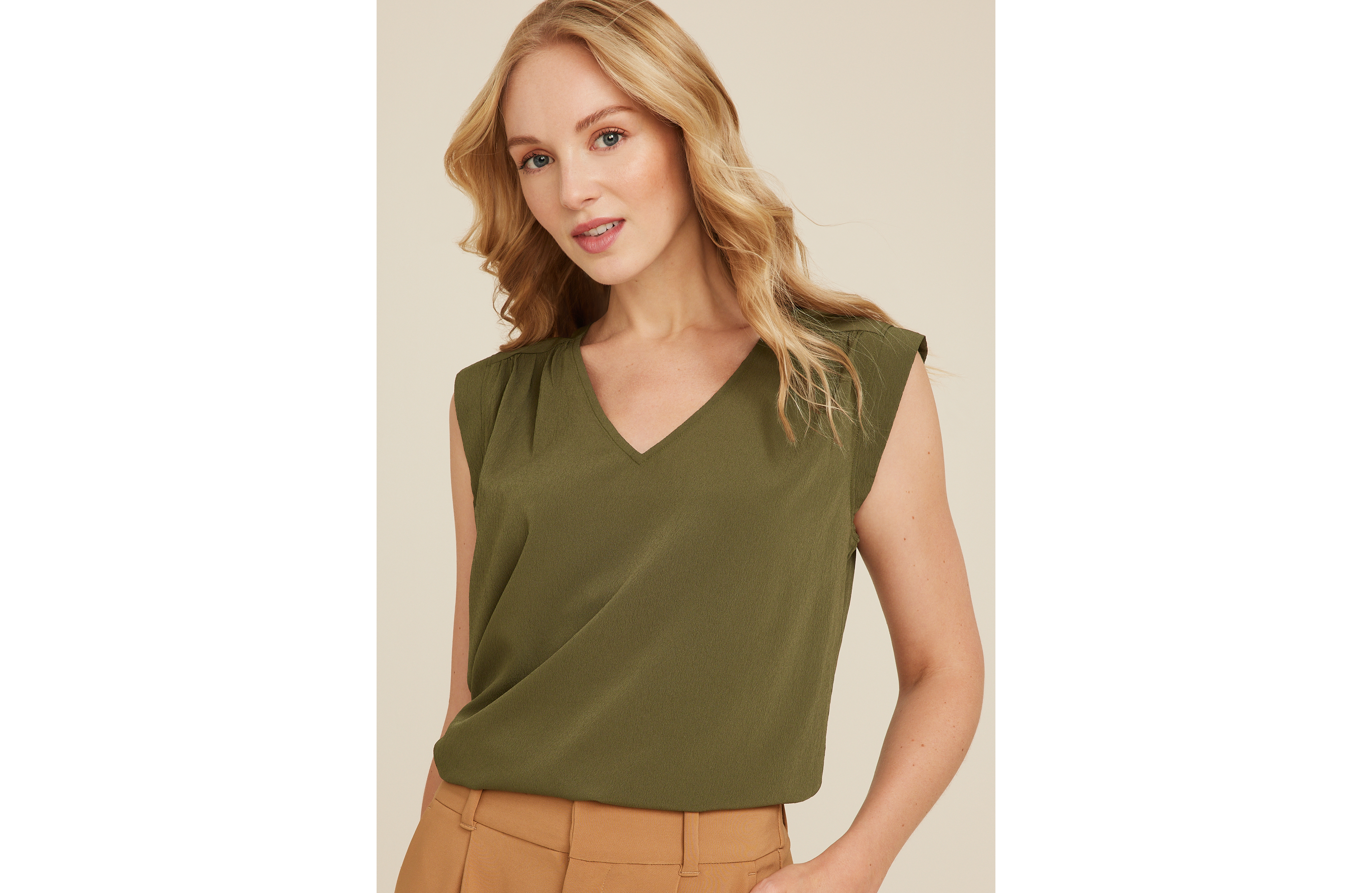 V Neck Tank Top