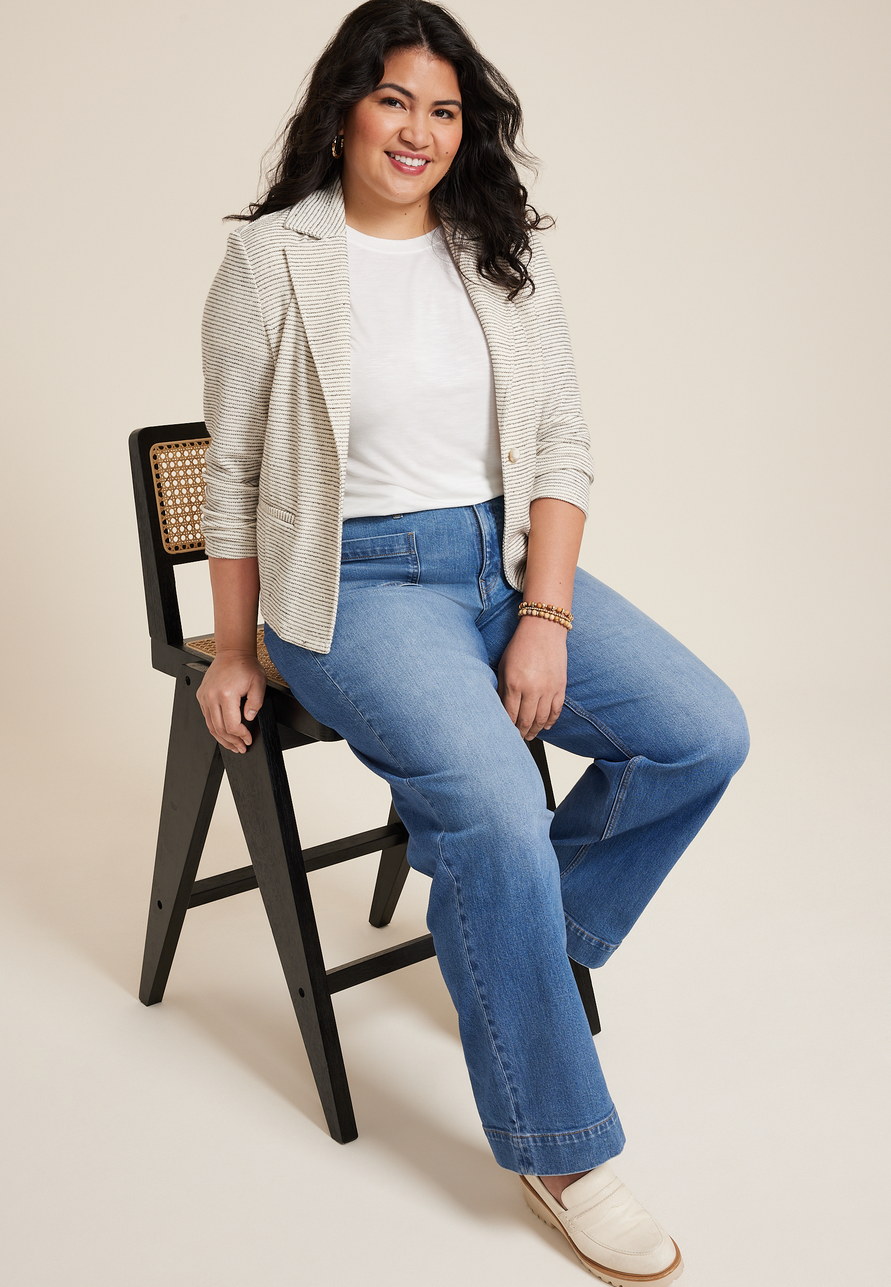 Plus Size 24/7 Kennedy Crew Neck Tee - thumbnail 6