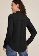 Winona Button Down Blouse, C106, small