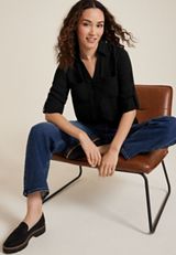 Winona Button Down Blouse, C106, small