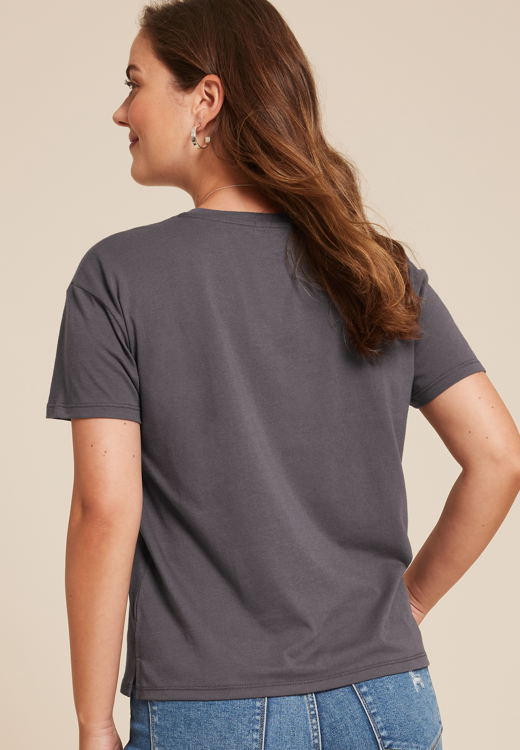 Die Hard Fan Oversized Fit Graphic Tee, PHANTOM BLACK, large