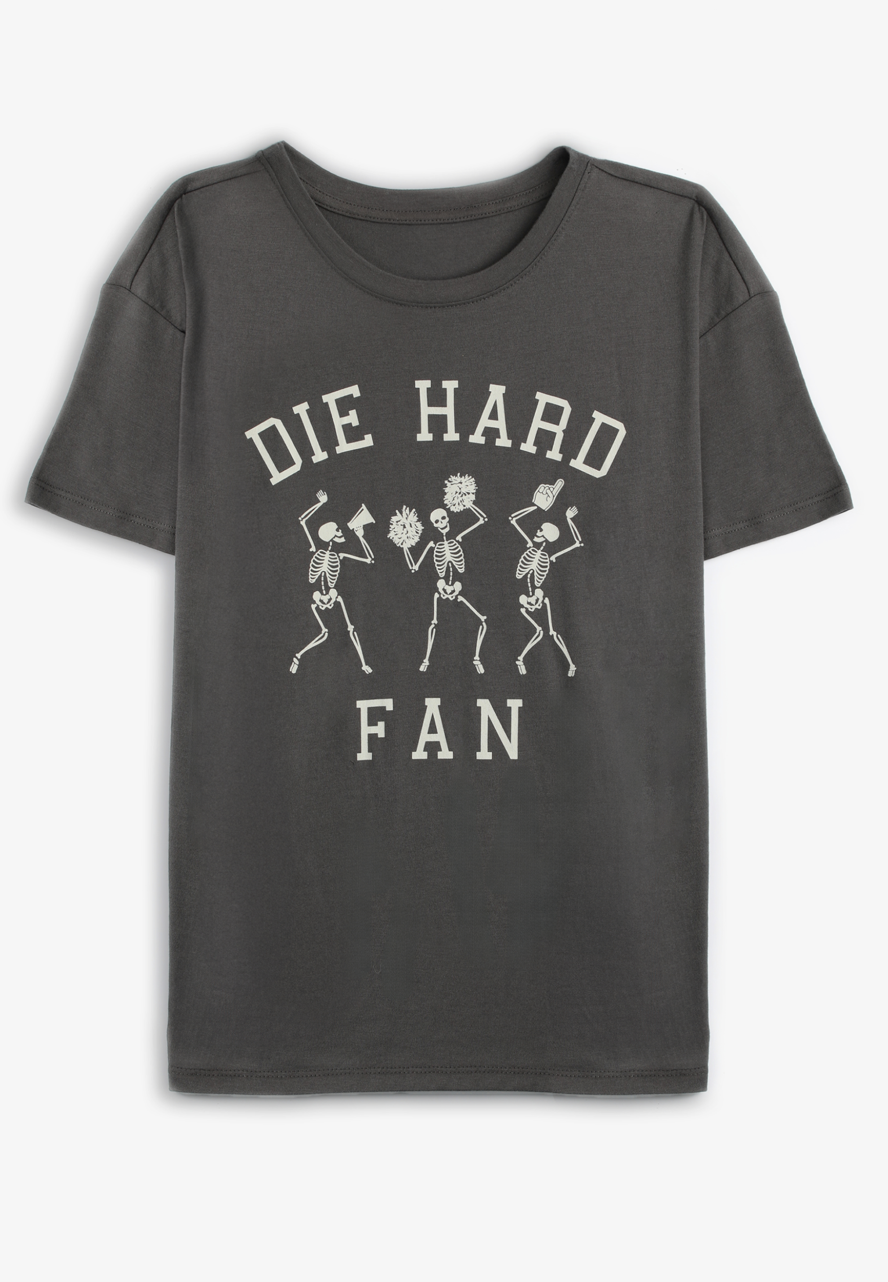 Die Hard Fan Oversized Fit Graphic Tee, PHANTOM BLACK, large