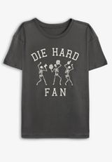 Die Hard Fan Oversized Fit Graphic Tee, PHANTOM BLACK, small