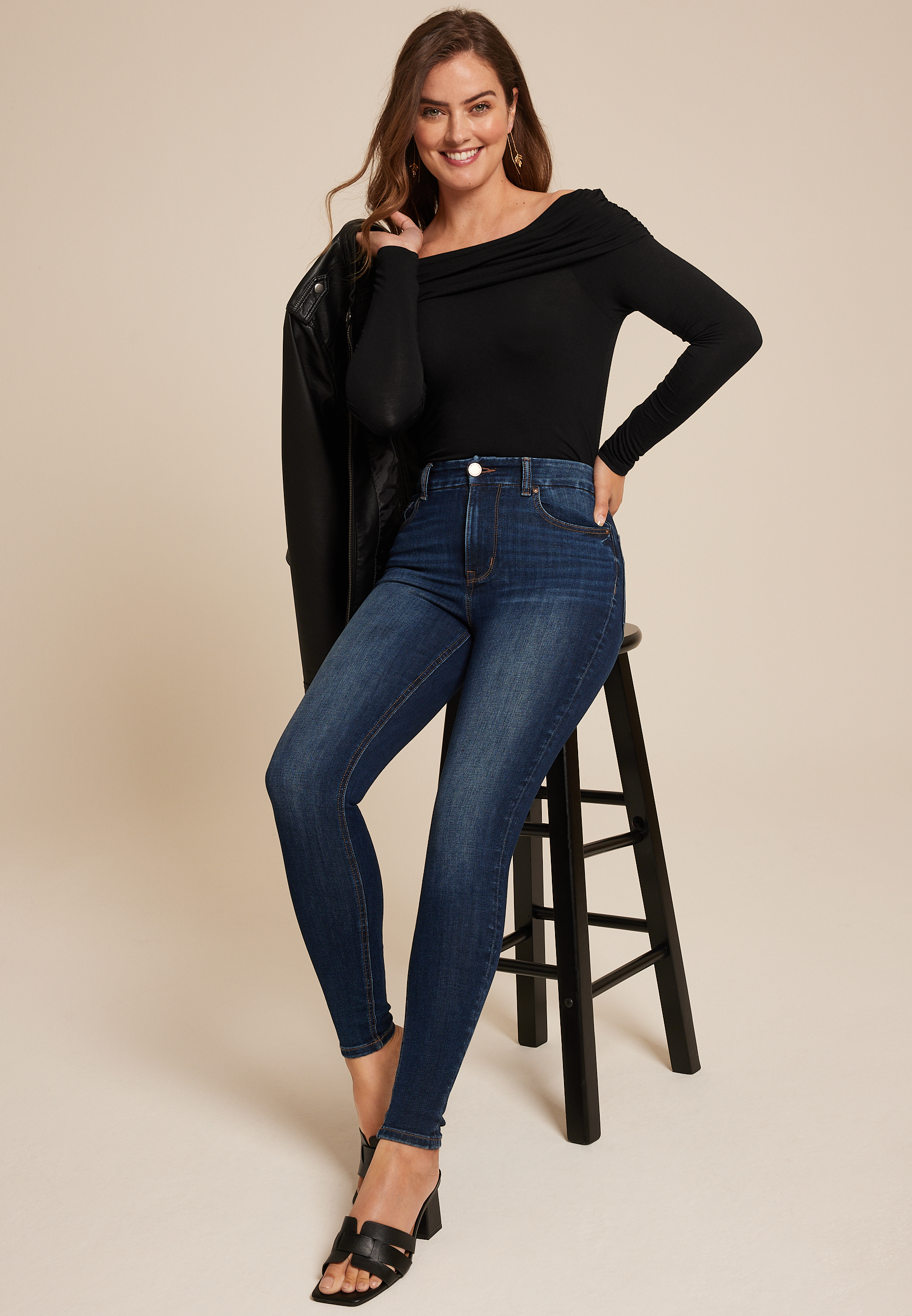 Marilyn Off The Shoulder Top, C6652, large