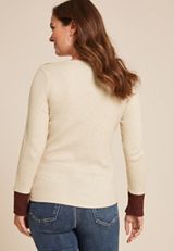 Heartland Henley Colorblock Tee, C1084, small