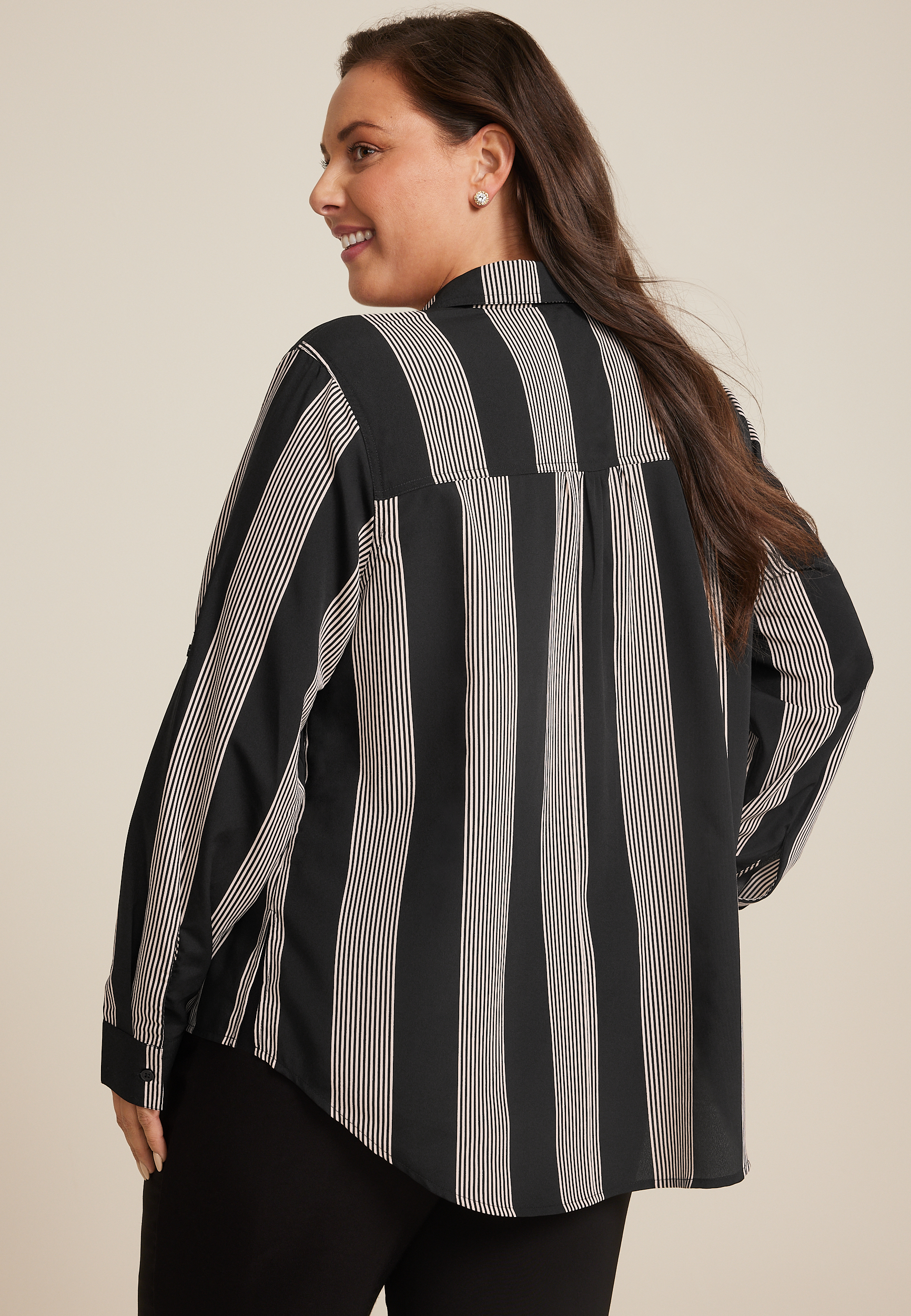 Plus Winona Button Down Blouse