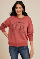 Stayin Alive Relaxed Fit Sweatshirt, C1700, small