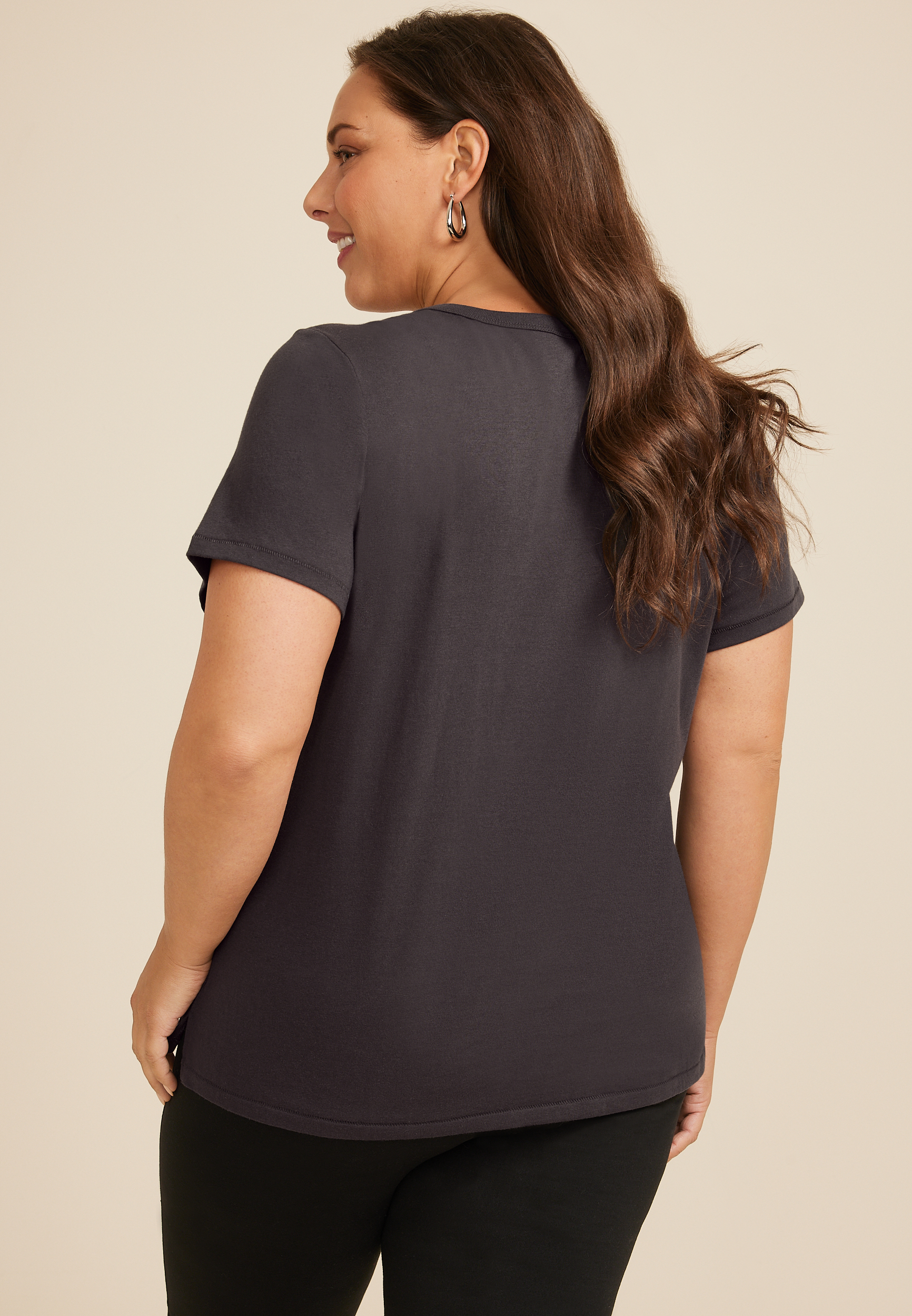 Plus Size Nightmare Before Christmas Moon Phases Classic Fit Graphic Tee, C1876, large
