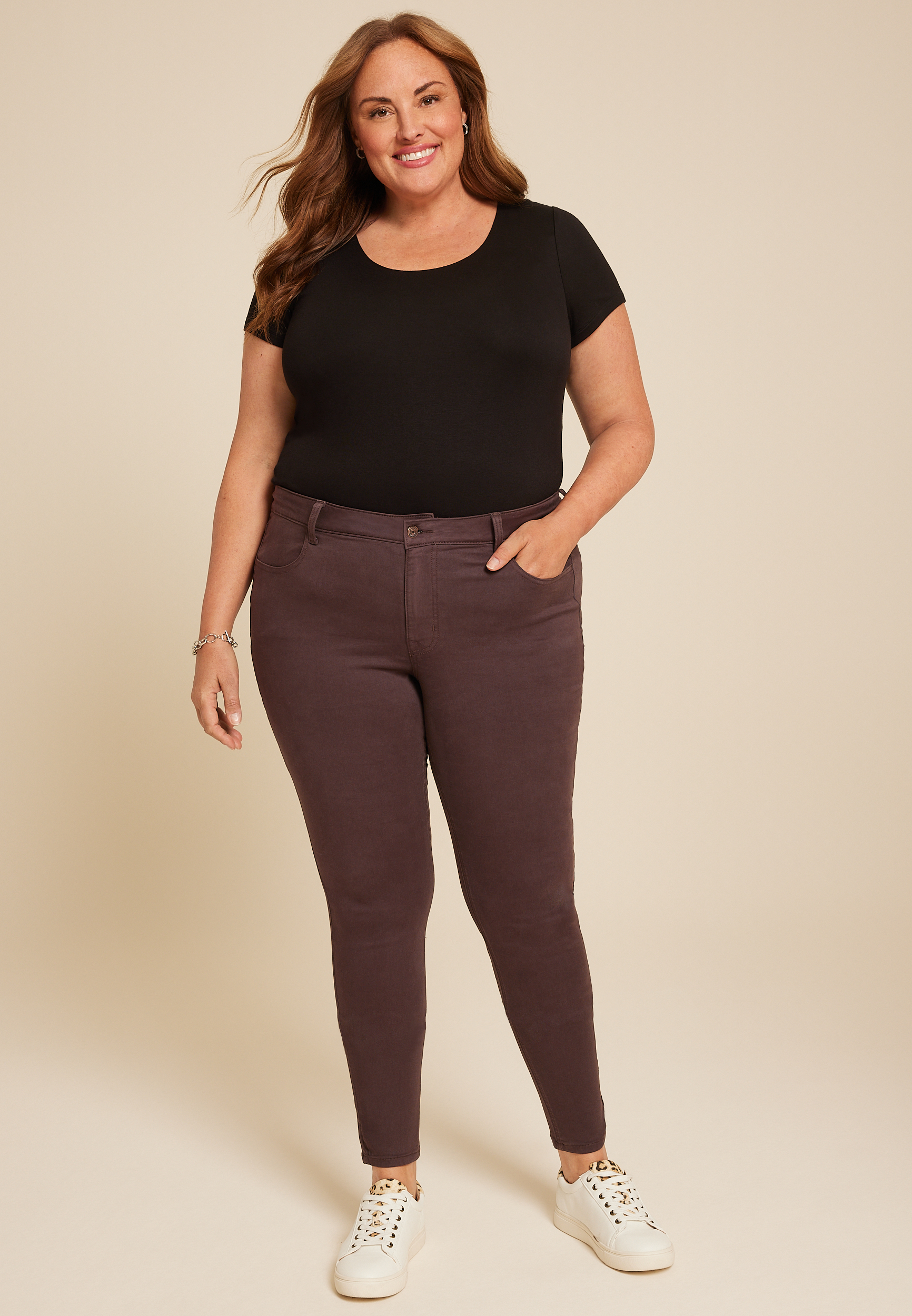 Plus m jeans by maurices™ High Rise Color Jegging