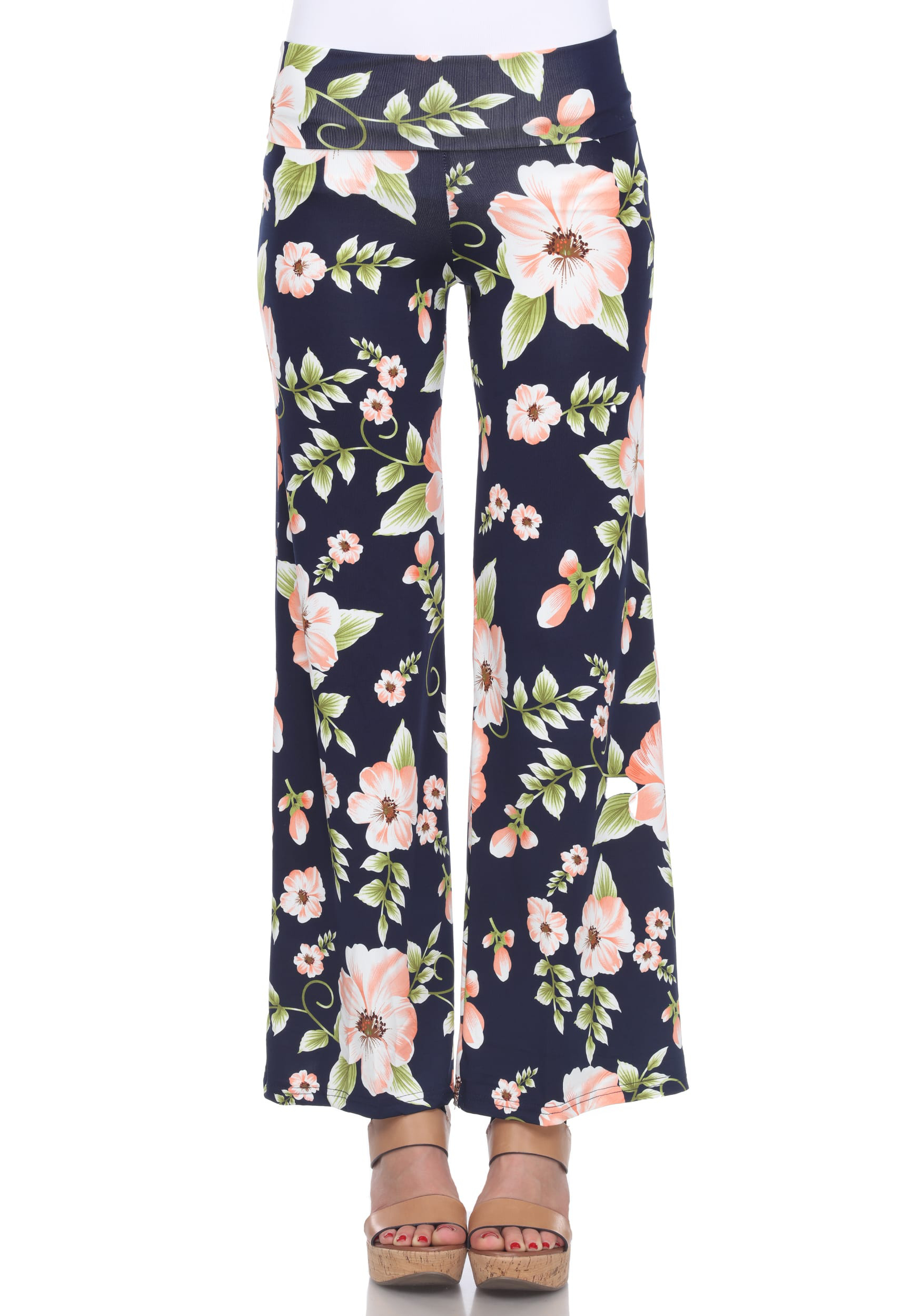 White Mark Floral Palazzo Pant | maurices