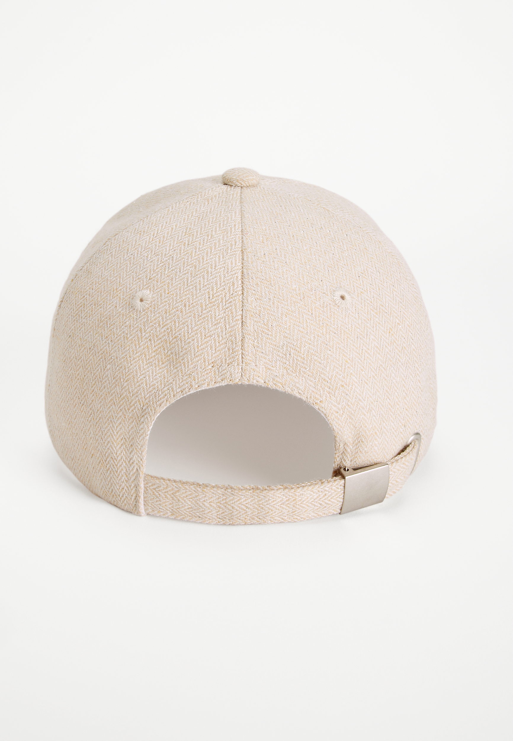 Shimmer Herringbone Baseball Hat, C393, large