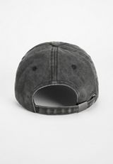 Ghost Baseball Hat, BLACK, small