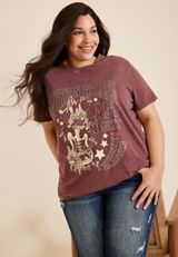 Plus Size Morgan Wallen Last Night Oversized Fit Graphic Tee, C830, small