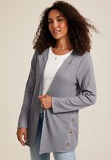 Knit Waterfall Cardigan, C829, small