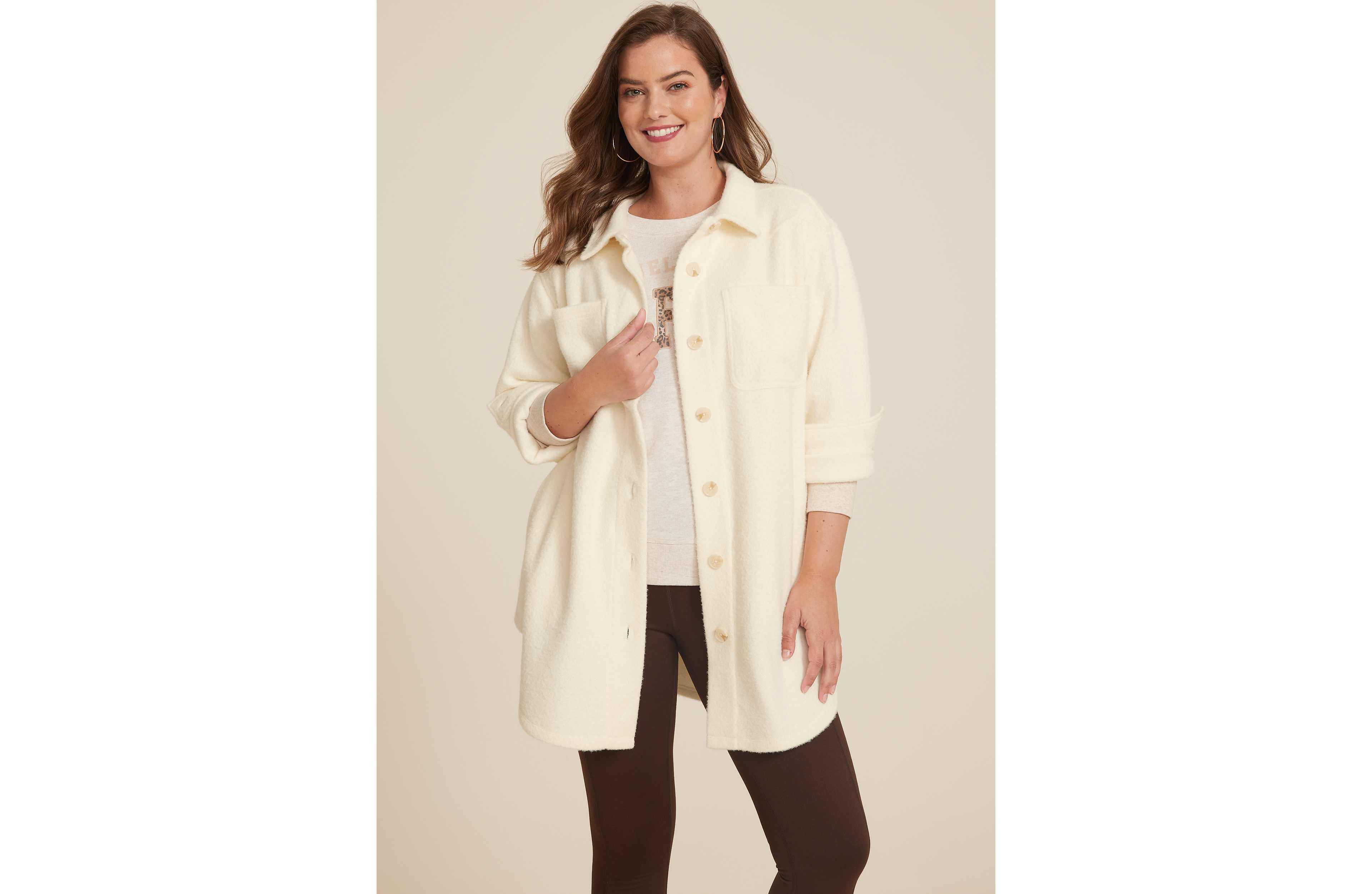 Super Plush Longline Shacket