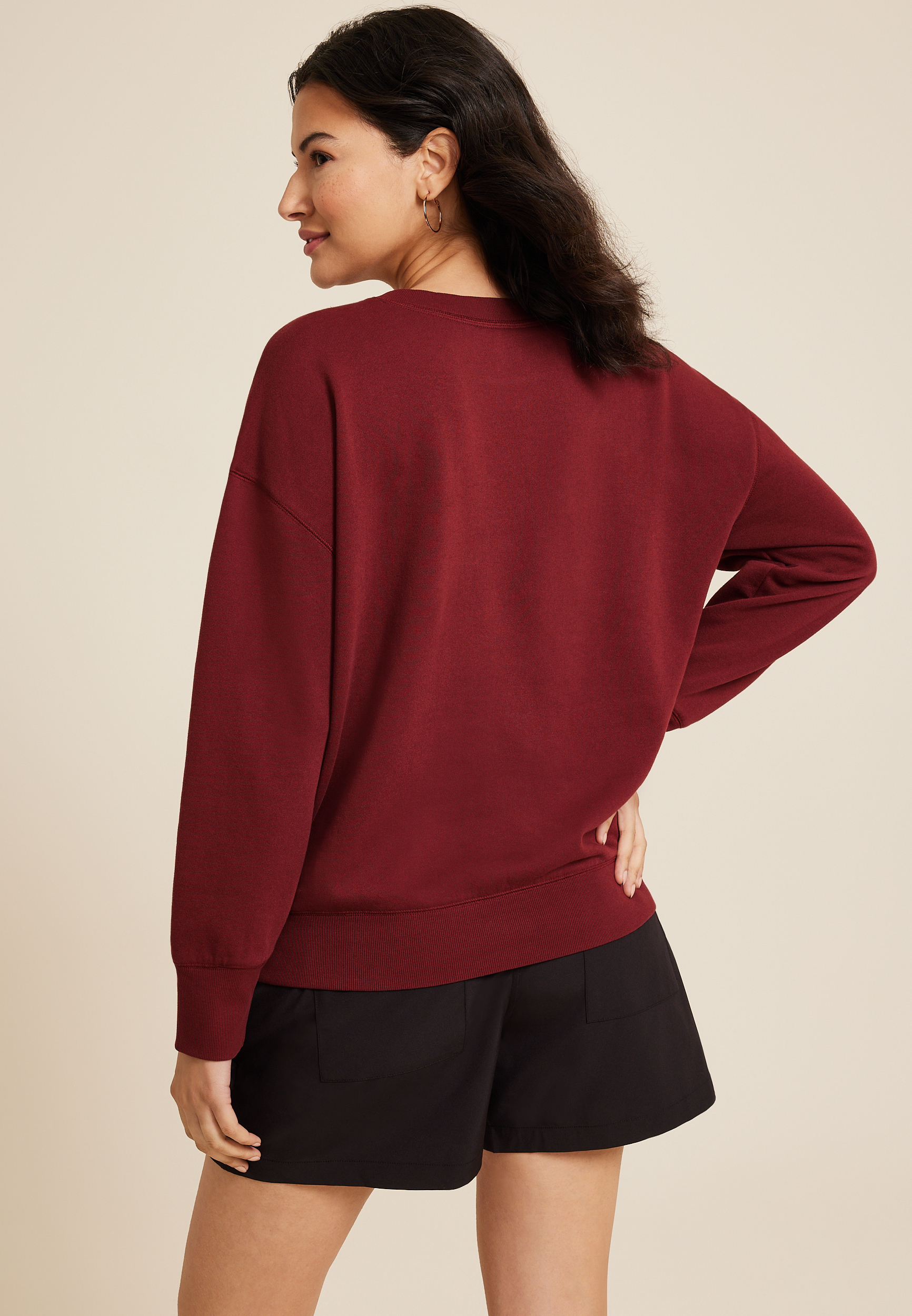Nope Relaxed Fit Sweatshirt, C830, large