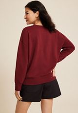 Nope Relaxed Fit Sweatshirt, C830, small