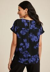 Delton Zipper Back Blouse, C1756, small