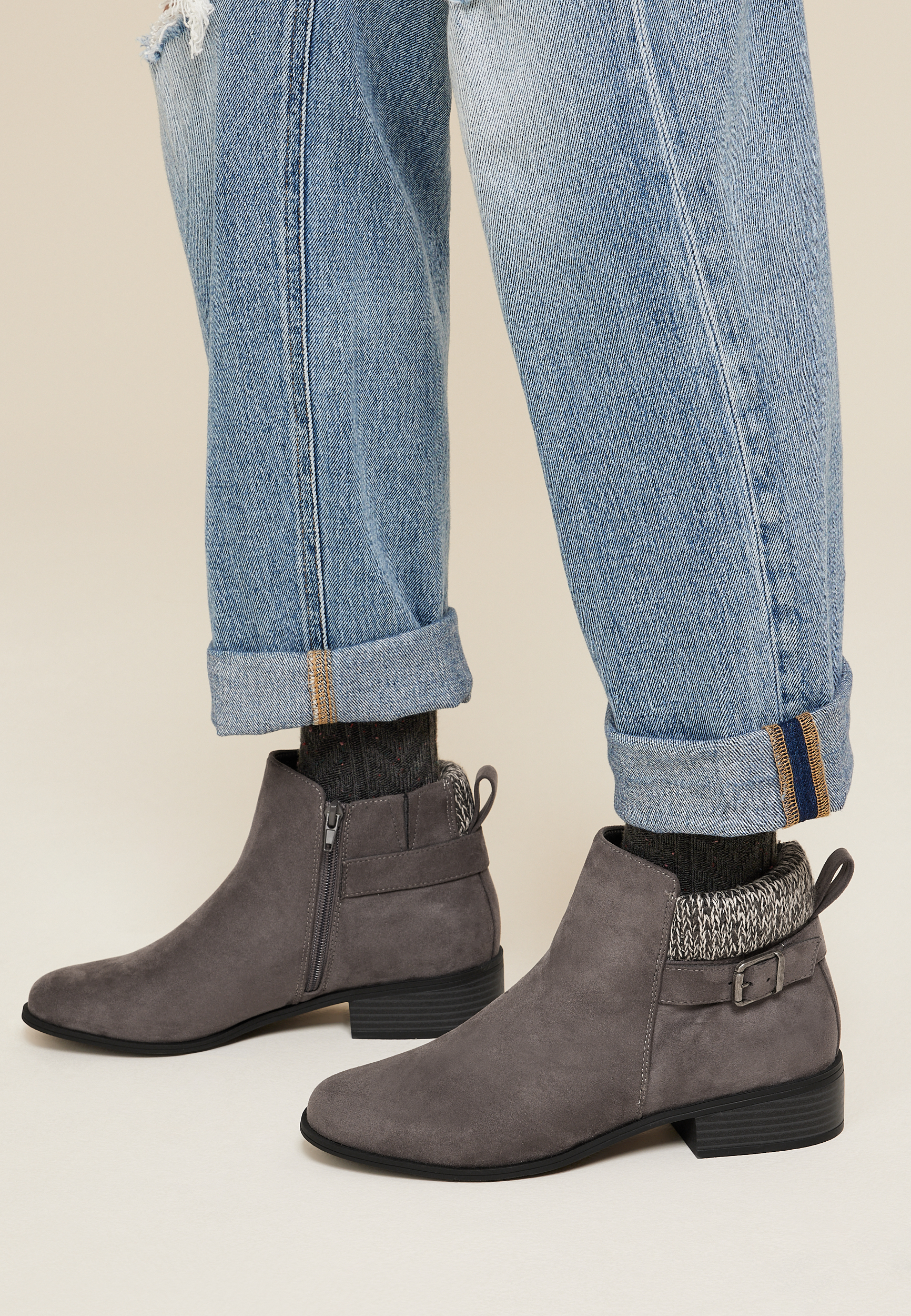 SuperCush Brooke Sweater Collar Boot, C125, large