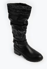 SuperCush Beverly Wide Calf Tall Boot, BLACK, small