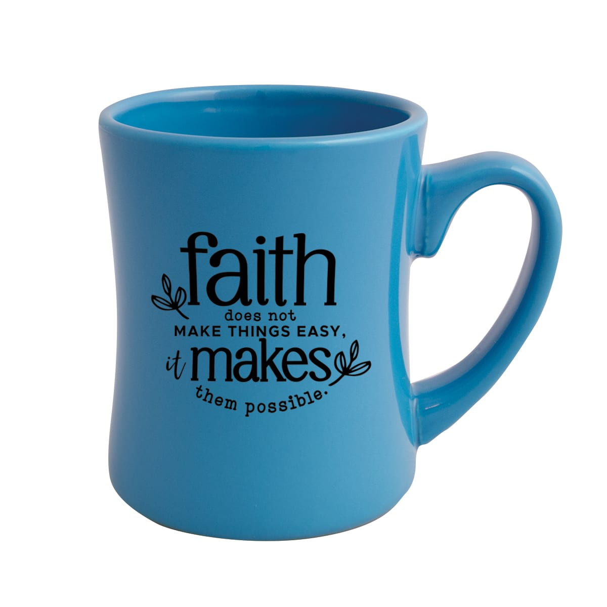 Dexsa Faith Does Not Designer Ceramic Mug