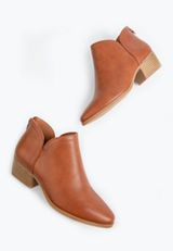 SuperCush Bella Chop Out Ankle Boot, COGNAC, small