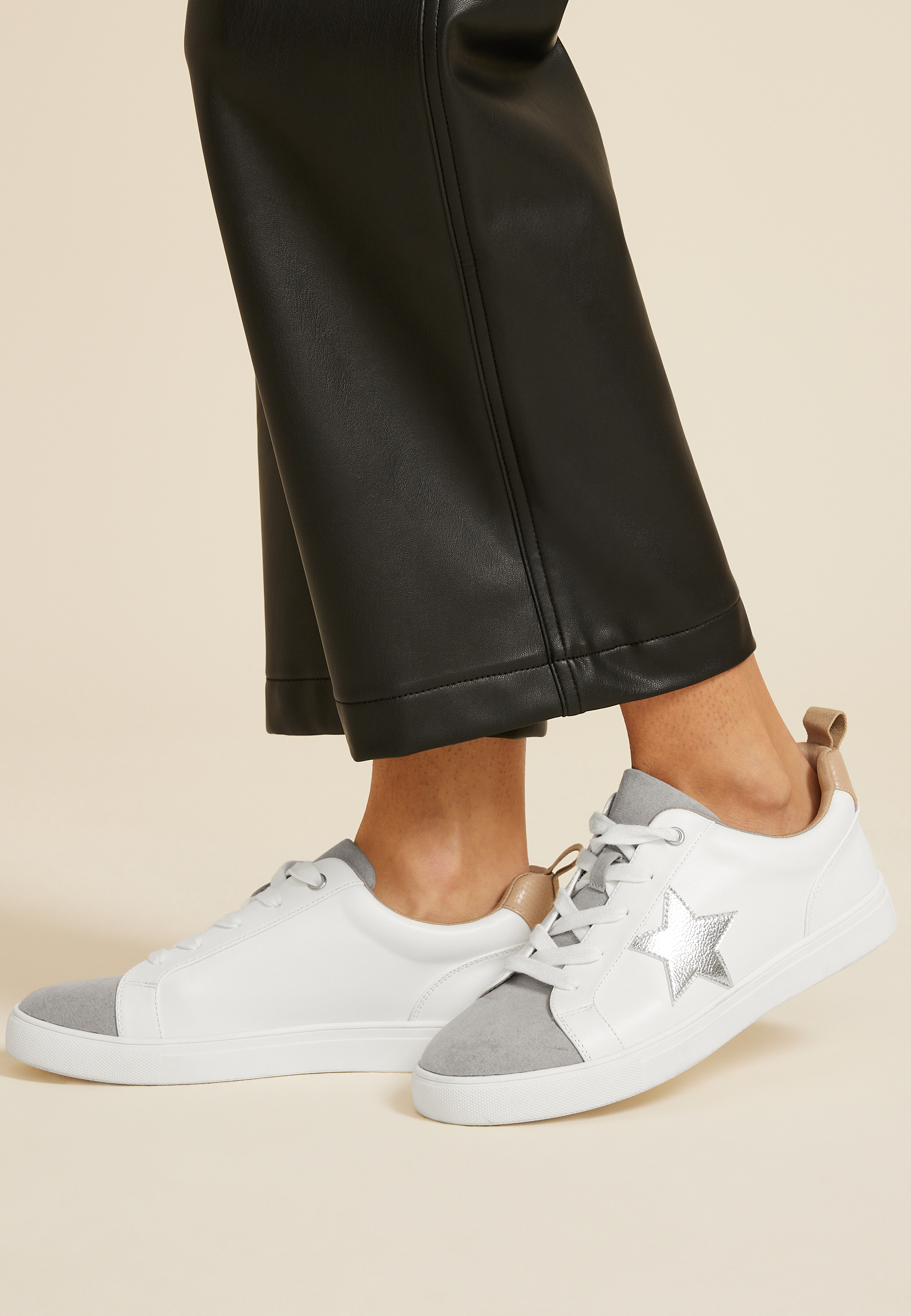 SuperCush Kendall Star Lace Up Sneaker, , large