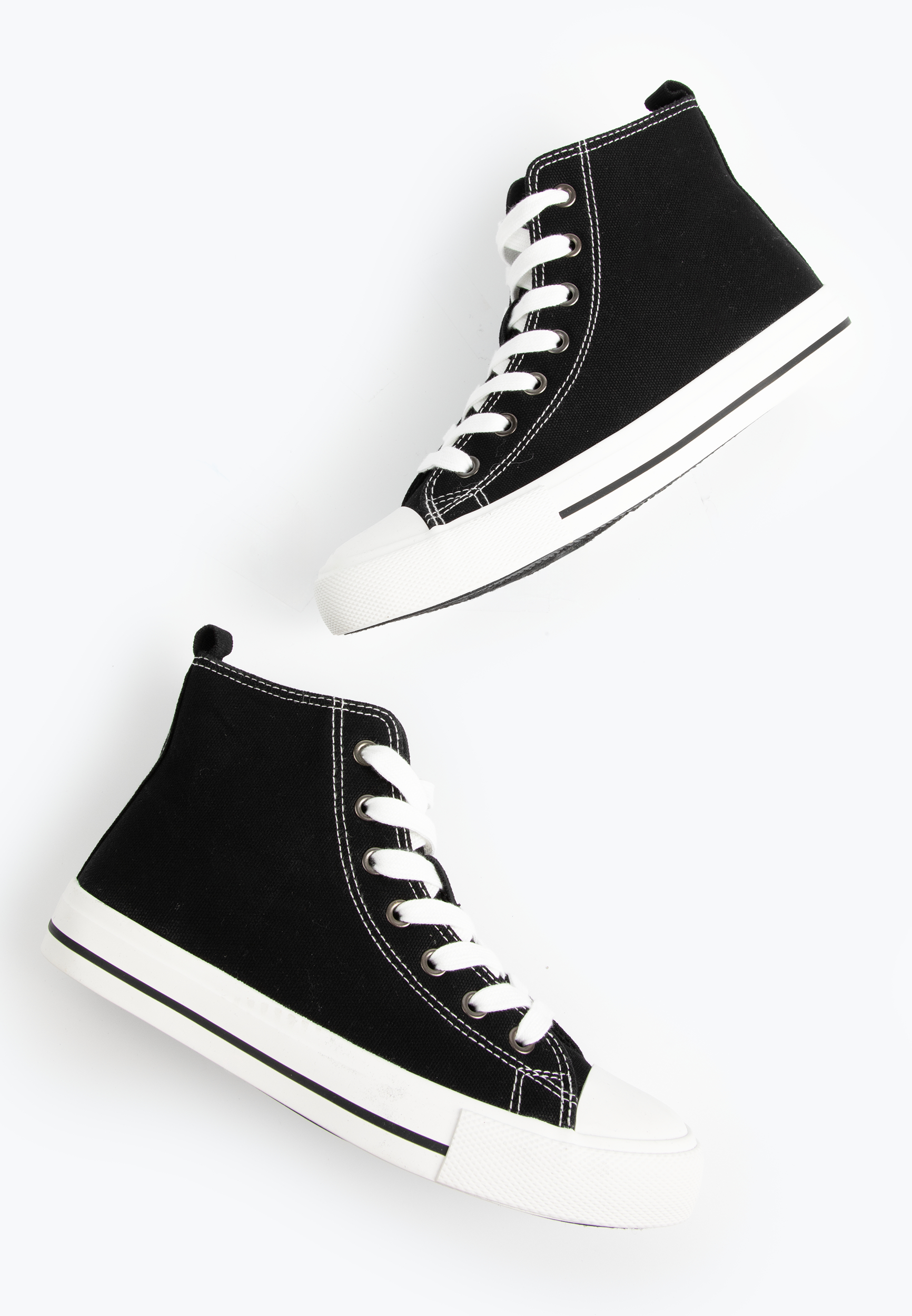 SuperCush Olivia High Top Sneaker, BLACK, large