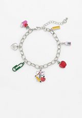 Silver Teacher Charm Bracelet, C1524, small