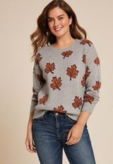 Fall Leaves Sweater, C3348, small