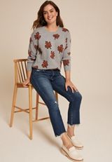 Fall Leaves Sweater, C3348, small